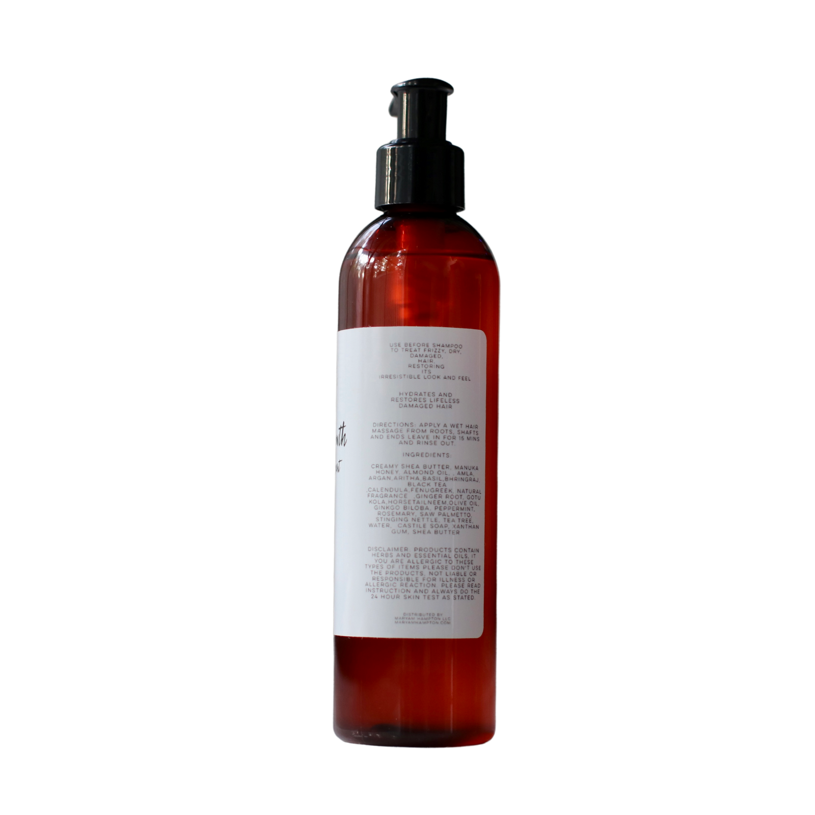 Extreme Growth Cleansing Treatment – Maryam Hampton Hair Care