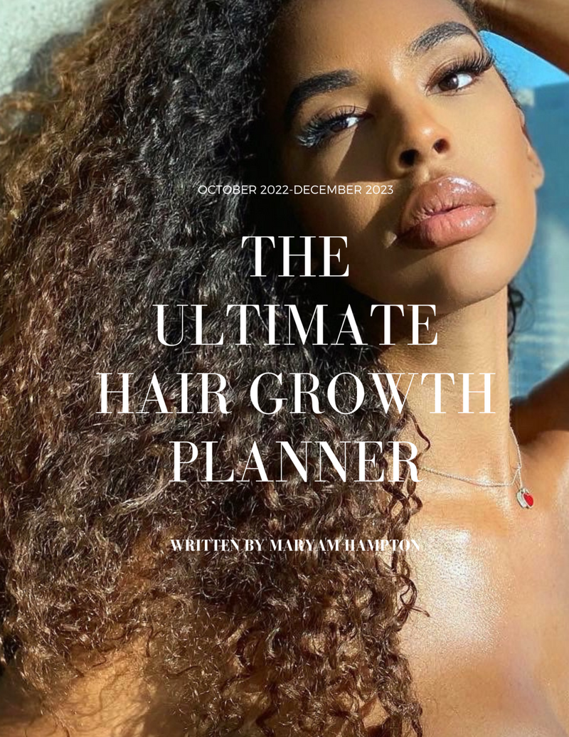 NEW! 2023 The Ultimate Hair Growth Calendar Guide & Planner