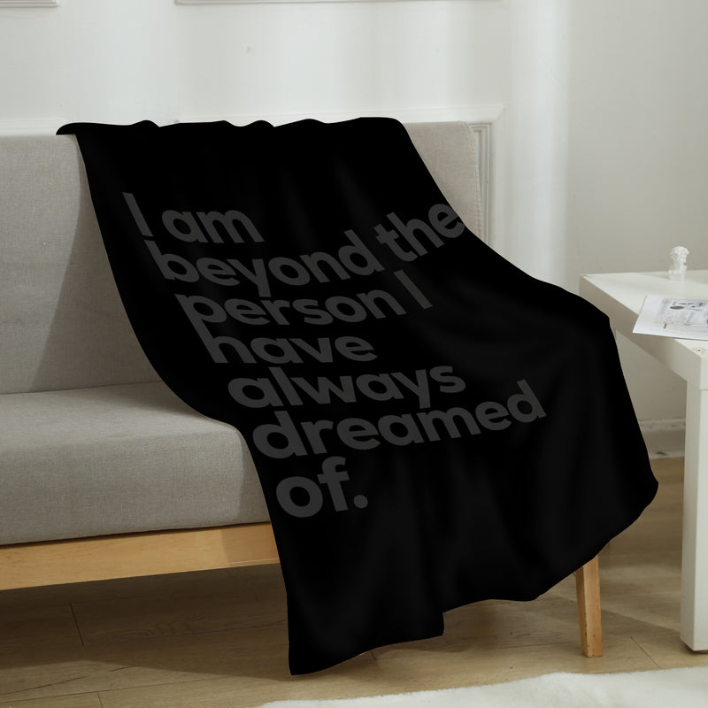 I AM Ultra-Soft Micro Fleece Blanket 40" x 50"