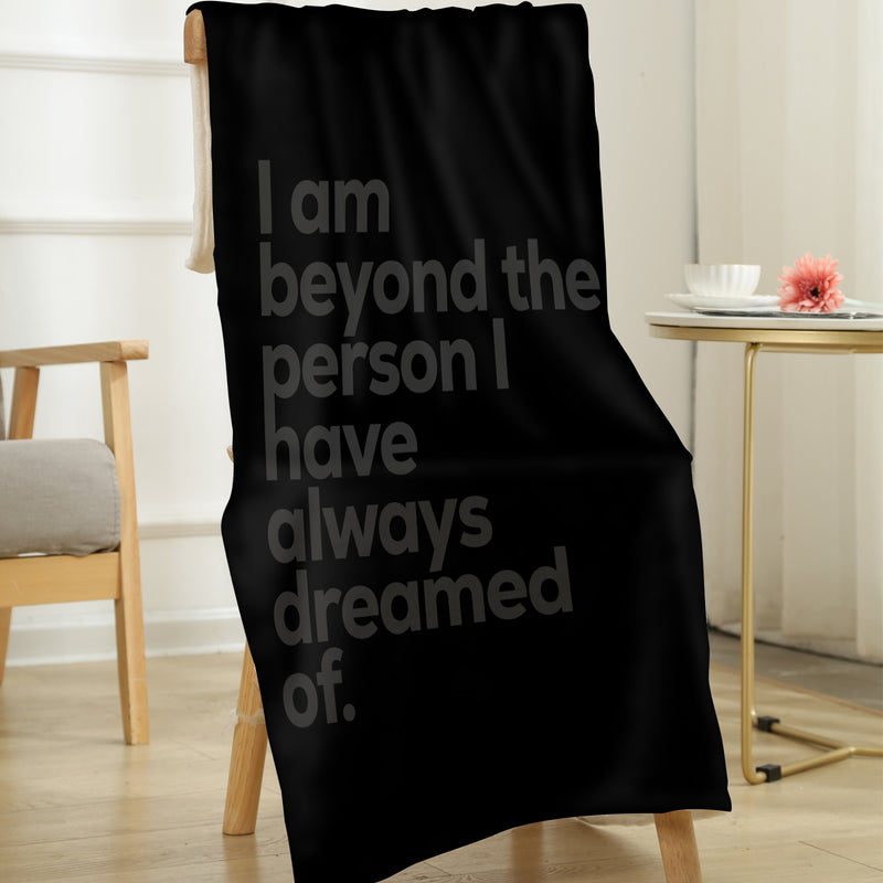 I AM Ultra-Soft Micro Fleece Blanket 40" x 50"